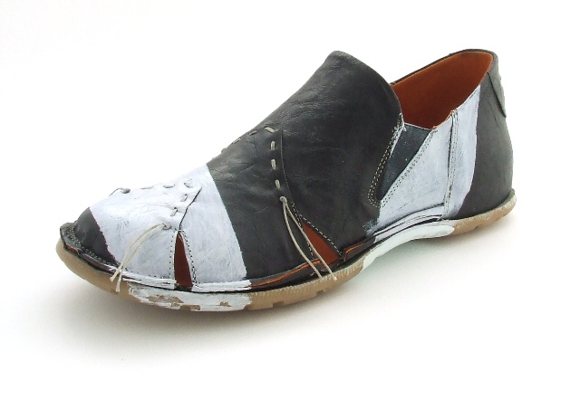 Eject SONY3 E-11091 Schuhe schwarz wei&szlig; Gr. 41
