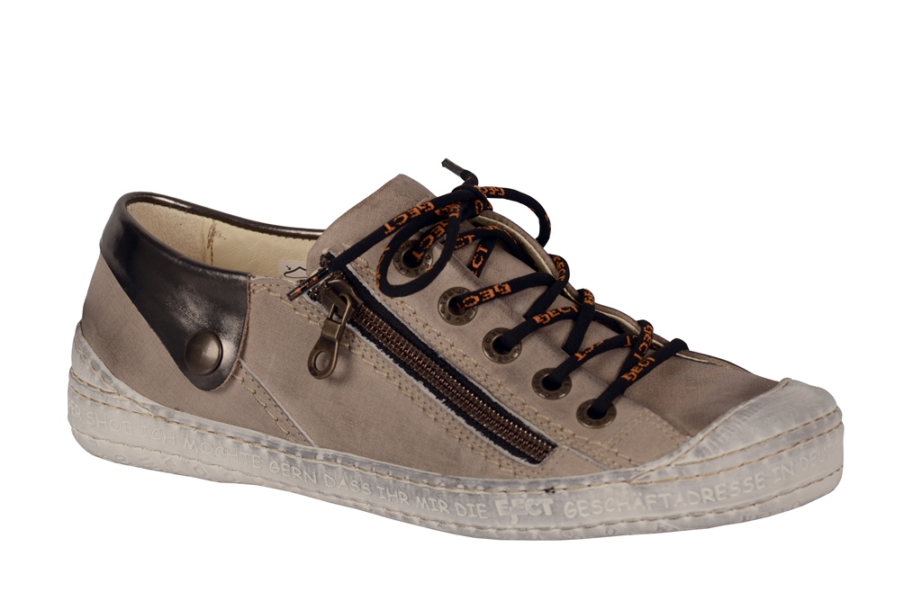 Eject DASS Schuhe E-13001 beige grau Sneakers Gr. 37