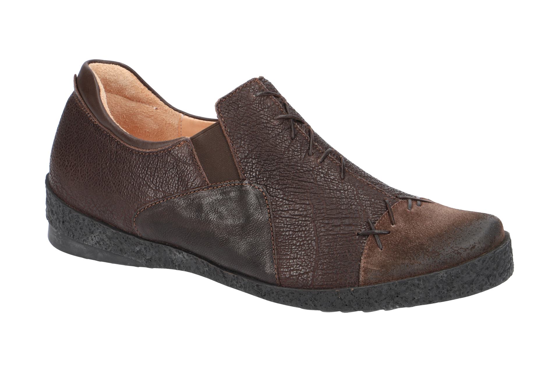 Think Twiny Schuhe schoko kombi Slipper