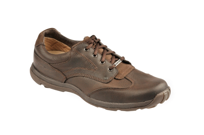 Clarks Spy Step GTX Gore-Tex Schuhe braun