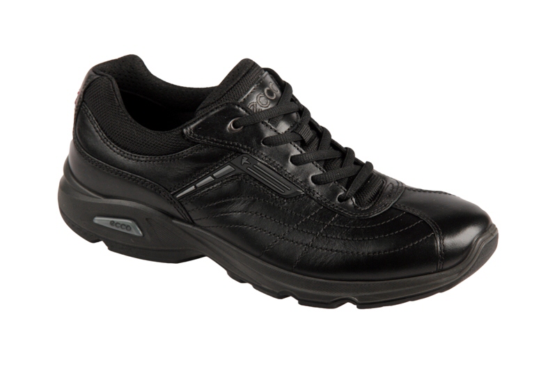 Ecco Light 3 Schuhe schwarz Herren Schn&uuml;rer