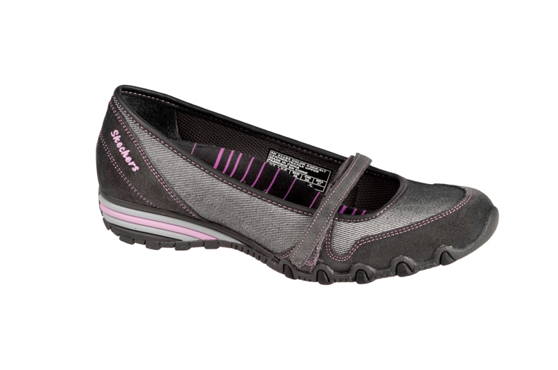 Skechers Sassy Too Slipper slate grau 21183/SLT