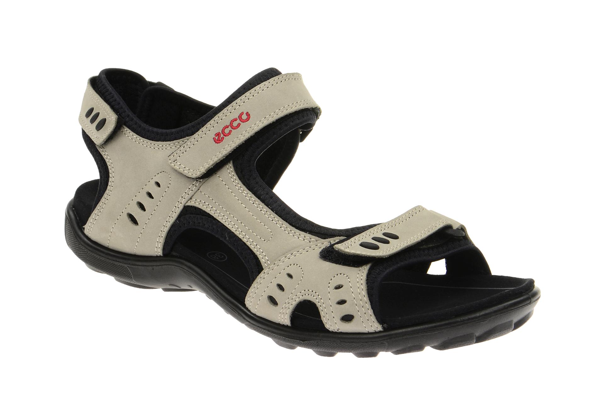 Ecco All Terrain Lite Sandaletten moon rock grau schmal