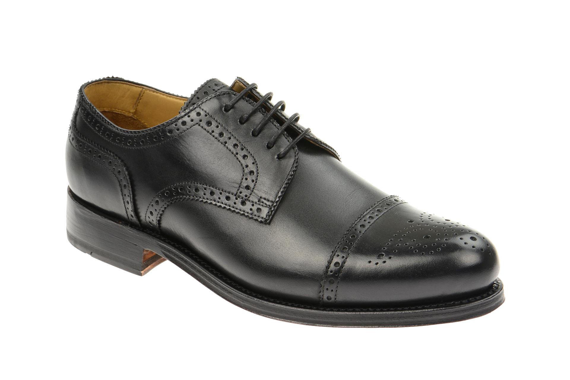 Gordon & Bros. 4010 Levet schwarz rahmengen&auml;hte Schuhe