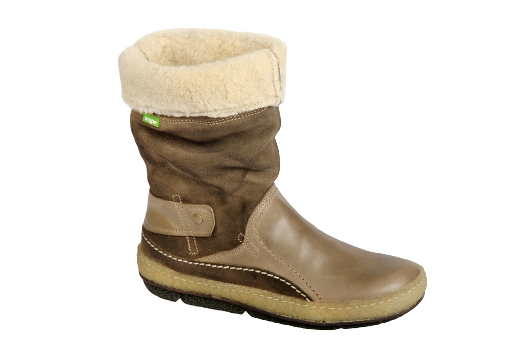 Snipe Paterna 16 Stiefel sand beige braun Warmfutter