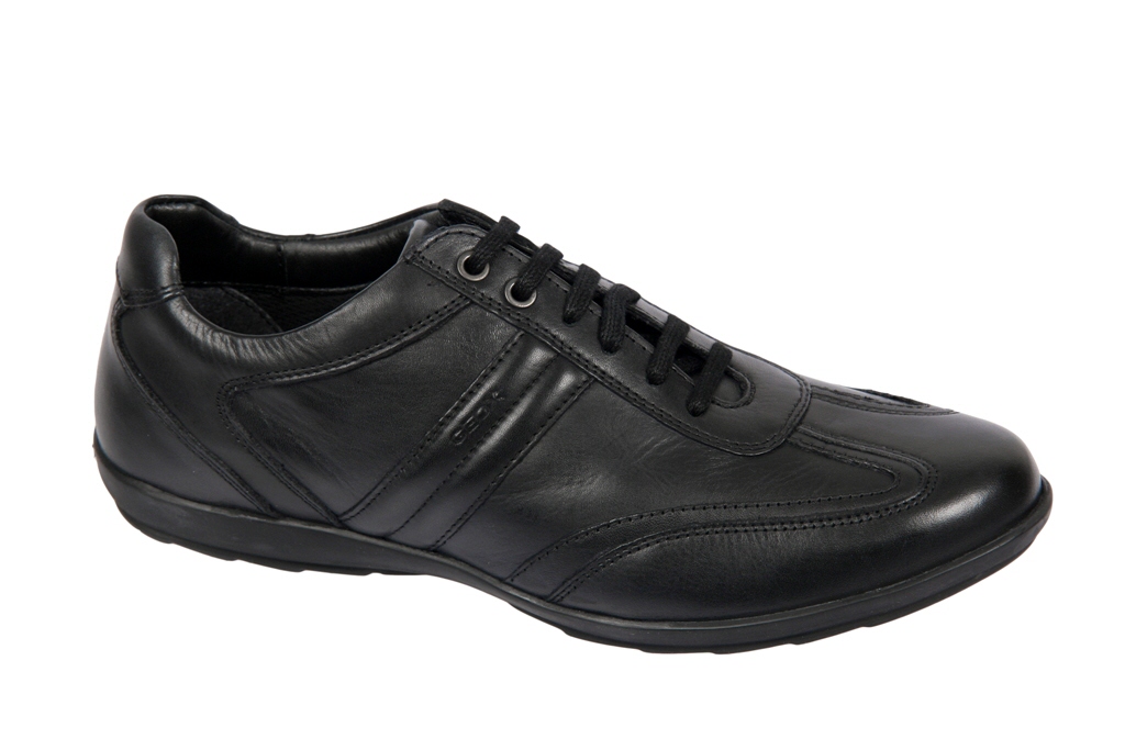 Geox Respira Icona Schuhe schwarz Herren Sneakers