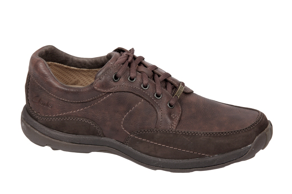Clarks Spy Man GTX Gore-Tex Schuhe braun