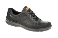 Ecco Remote Schuhe schwarz Gore-Tex Schnürer