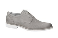 Ecco Biarritz Schuhe moon rock grau Nubuk