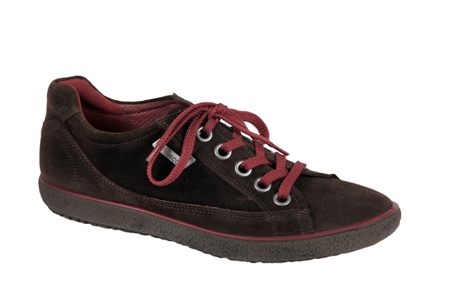 Ecco Stripe Schuhe coffee dunkelbraun