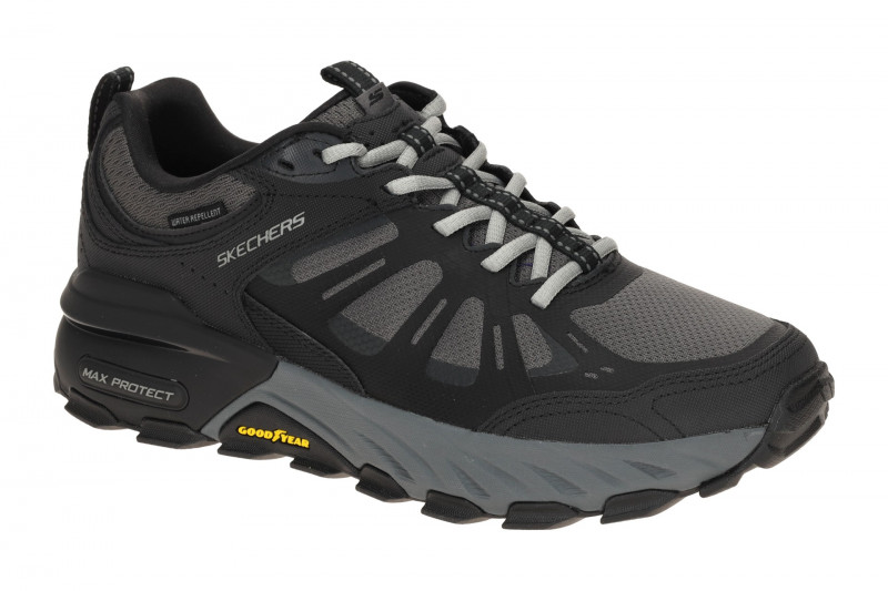 Skechers Max Protect Schuhe schwarz grau Herren Outdoor 237678