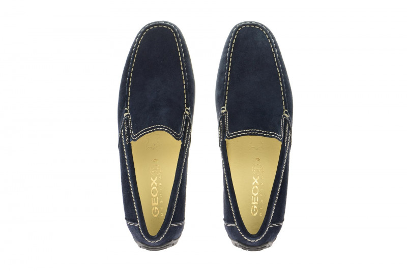 Geox Moner Schuhe blau Mokassin U1144V