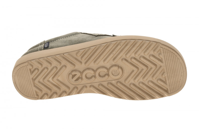 Ecco Joke Schuhe grün olive Mokassin 320003