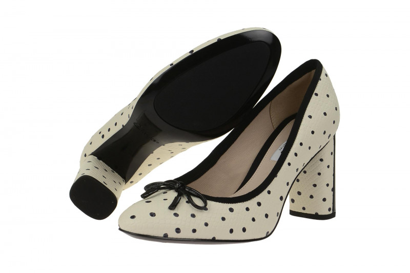 Clarks Pumps Idamarie Faye weiß schwarz 26118812 4