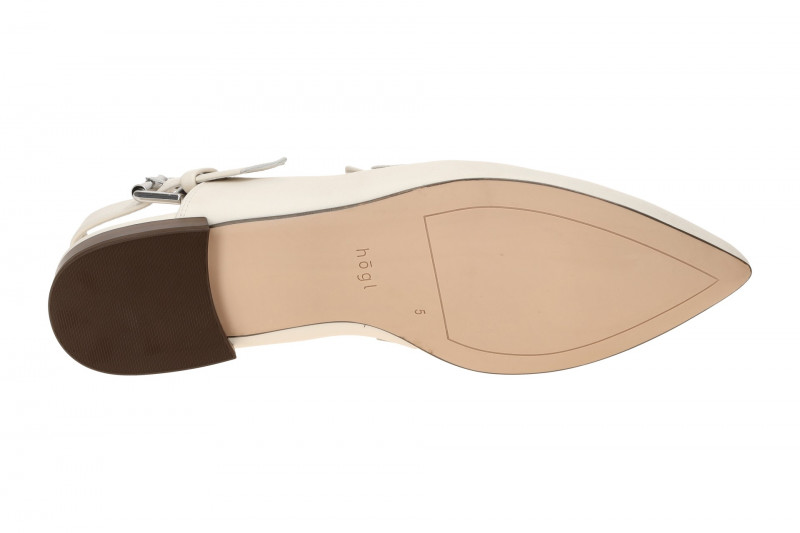 Högl Pam Hochfront Sling Pumps creme weiß 0610