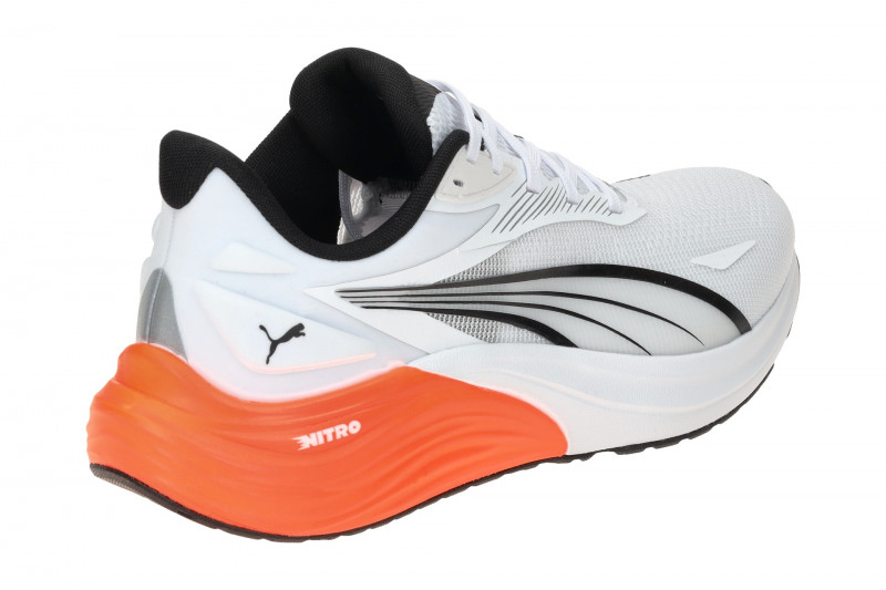 Puma Electrify Nitro Schuhe weiß rot Herren Sportschuhe Sneaker 310789