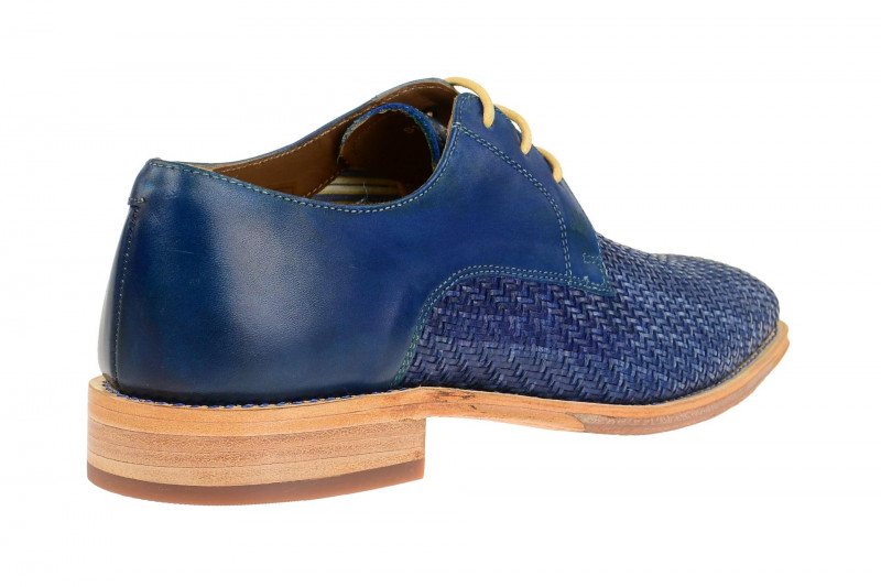Gordon & Bros Schuhe Lorenzo blau flecht S160746