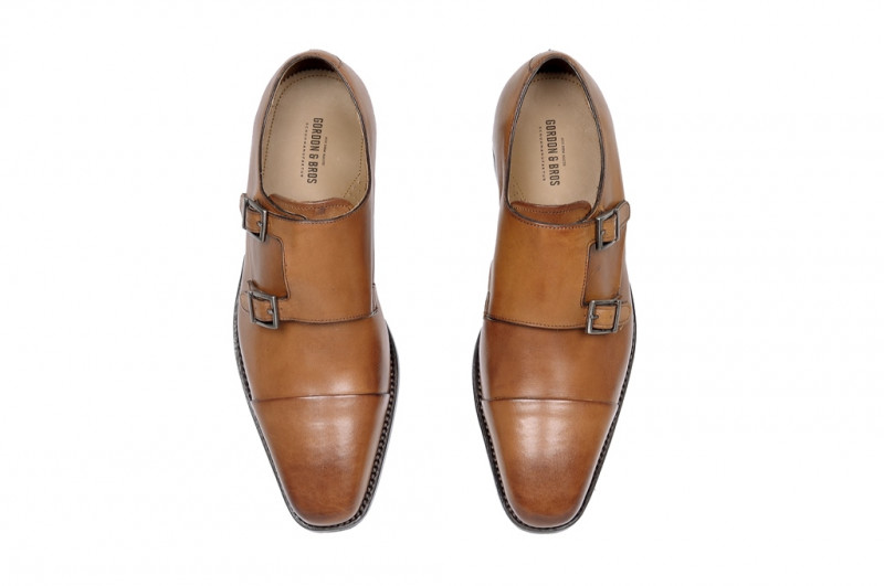 Gordon & Bros. 4376 tan braun rahmengenähte Schuhe