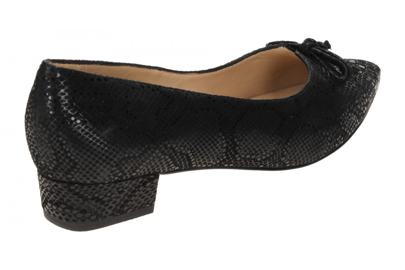 Peter Kaiser Pumps schwarz Snake schimmernd 72241