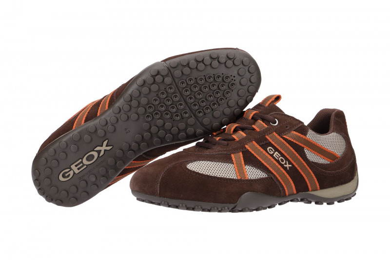 Geox Snake Schuhe braun orange U2207S