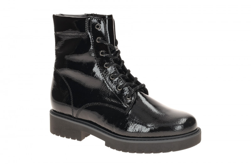 Gabor comfort Stiefel schwarz Lack K-Weite 72.735.87