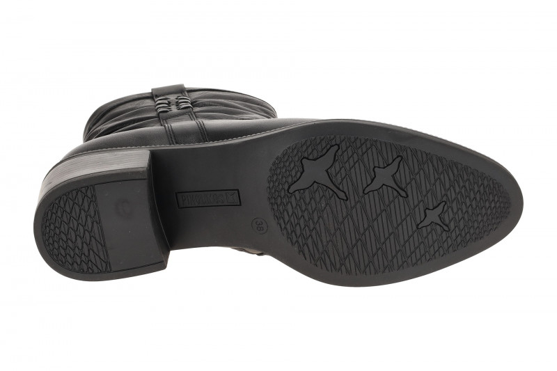 Pikolinos Bacarot Stiefelette schwarz gerafft W2D-8891