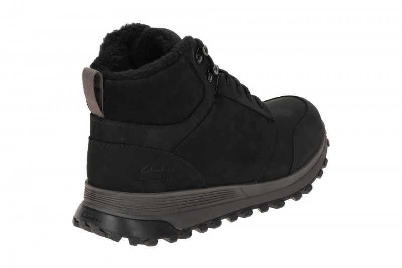 Clarks ATL Trek Up Winter Schuhe Boots schwarz Waterproof