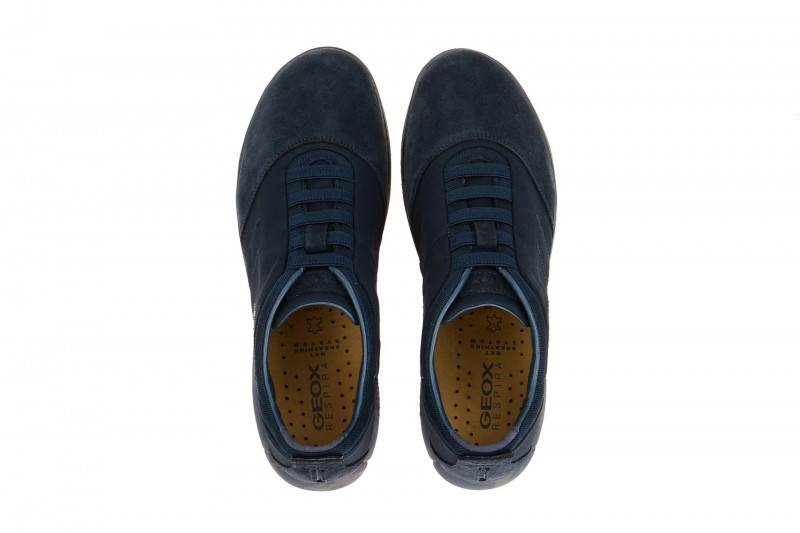 Geox Nebula Schuhe blau camouflage Sohle U52D7B 01122 C4064