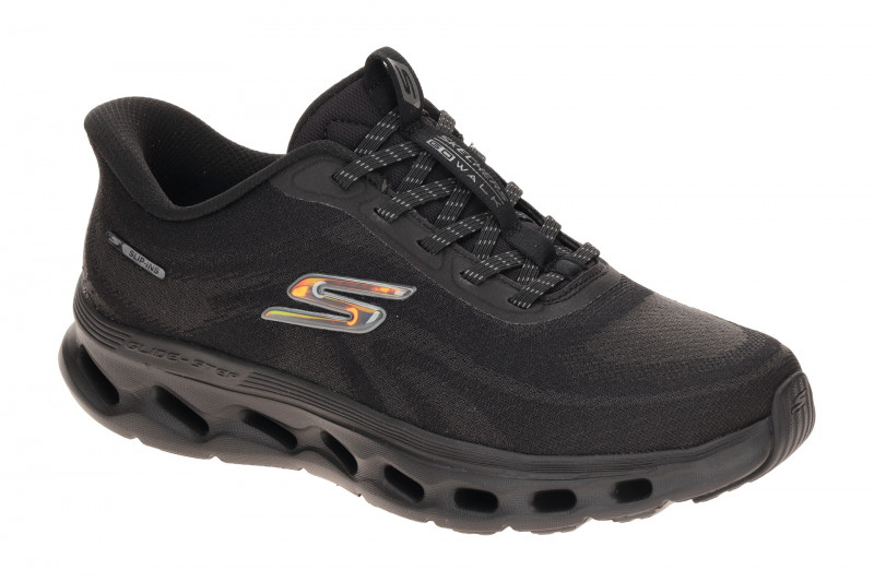 Skechers Go Walk Gliede Step Slipper schwarz SLIP-IN 125144