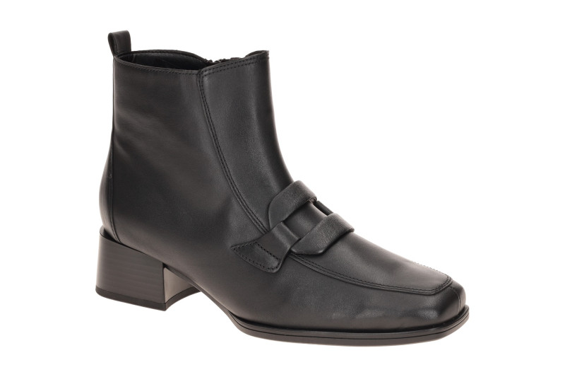 Gabor Stiefelette Ankle Boots schwarz Norweger Stil 8067.03.001