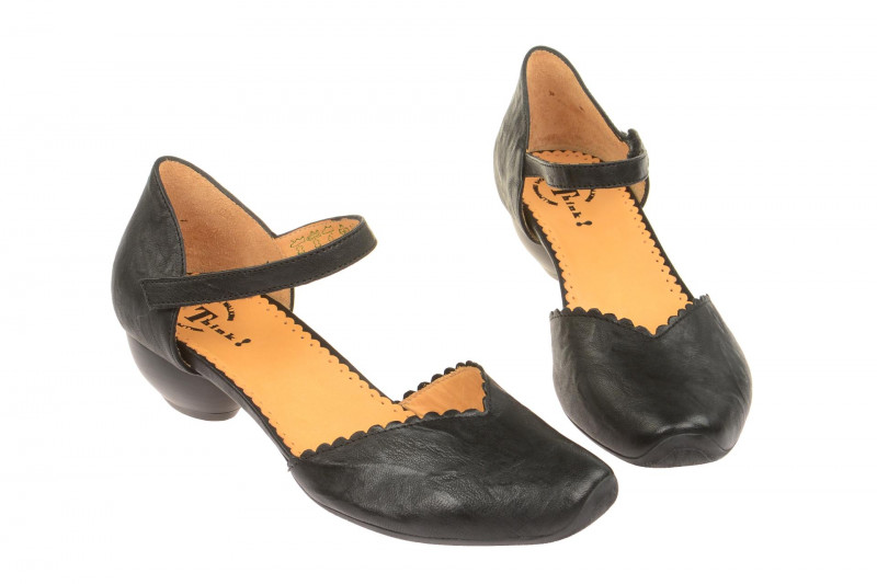 Think Aida 10 Riemchen Pumps schwarz
