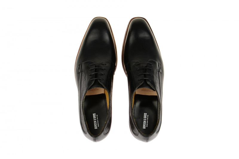 Gordon & Bros Schuhe Milan schwarz Rahmengenäht 5098-I