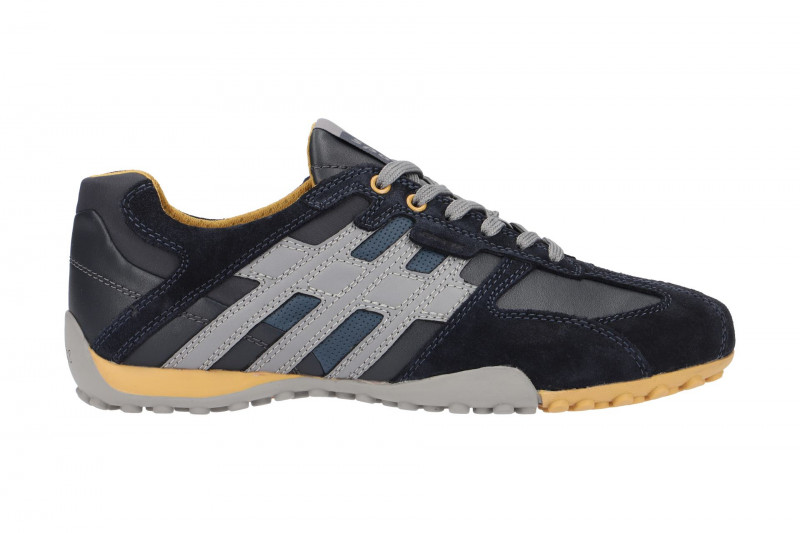 Geox Snake Schuhe blau gelb U4207K