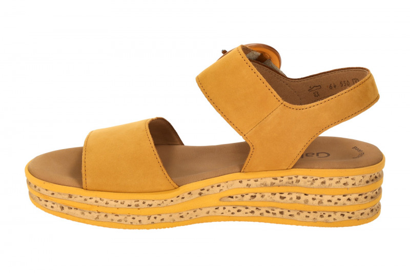 Gabor Fashion Sandalen gelb curry 64.550.11
