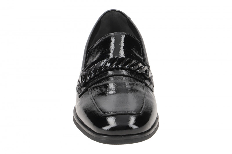 Gabor Schuhe Slipper schwarz Lack G-Weite 32.433.97