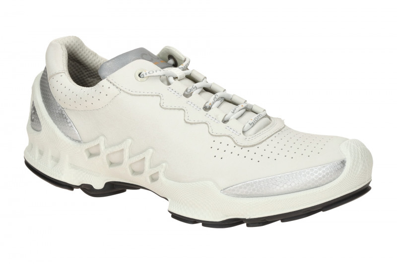 Ecco Biom AEX Schuhe weiß silber Damen Sportschuhe 802873