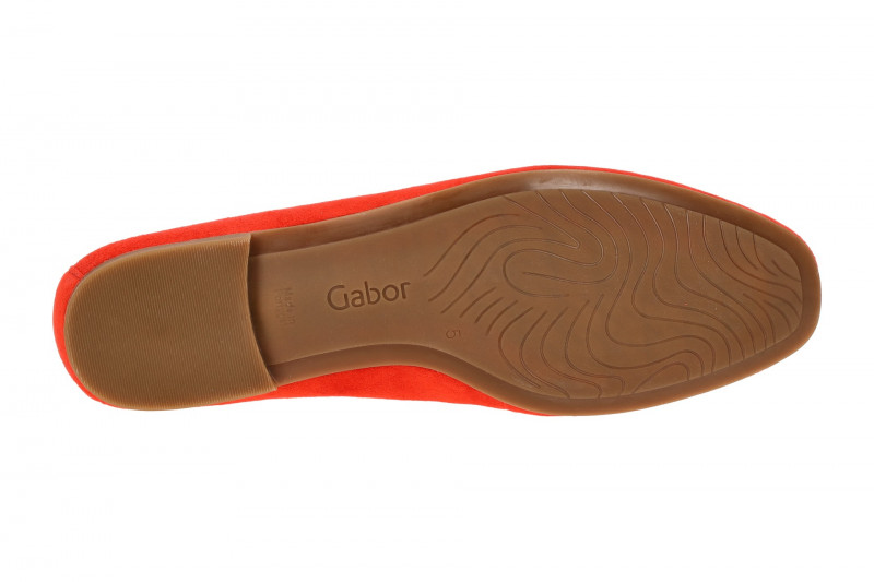 Gabor Schuhe Slipper orange pumpkin gold 65.211.13