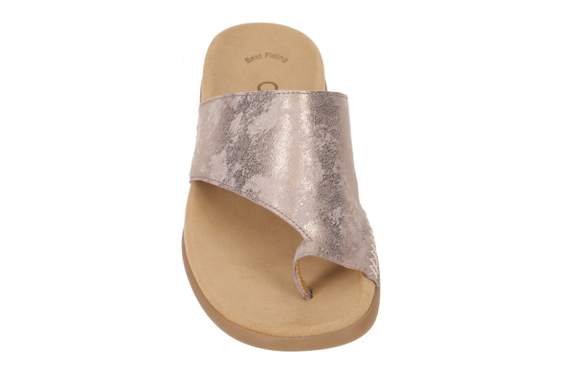 Gabor Pantolette rosa metallic Zehentrenner 23.700.60