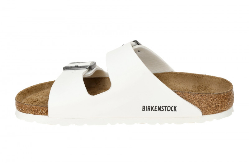 Birkenstock Arizona Pantolette weiß Normal-Weit UNISEX 552681