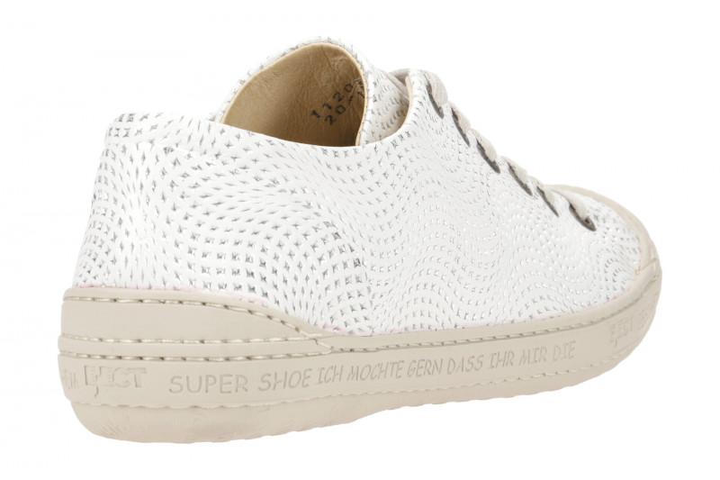 Eject Dass Schuhe weiß silber 11207