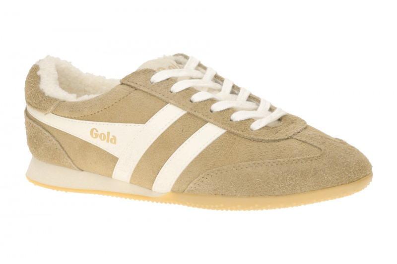 Gola Sprinter Damen Sneakers Schuhe beige Warmfutter CLB913