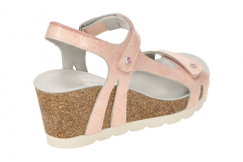 Panama Jack Varel B14 Keil Sandale rosa pink Lack