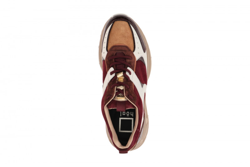 Högl Faith Schuhe Sneaker rot braun Chunky-Stil 5302