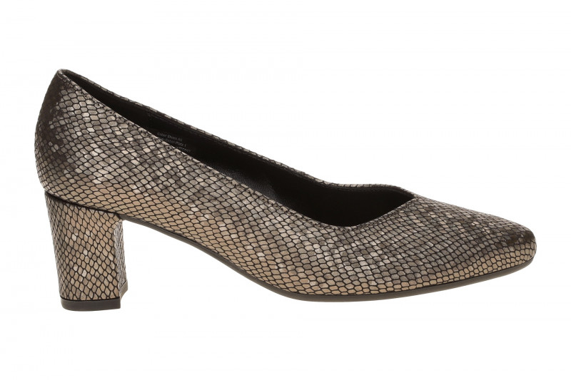 Gabor Pumps taupe braun Effekt Leder 3004