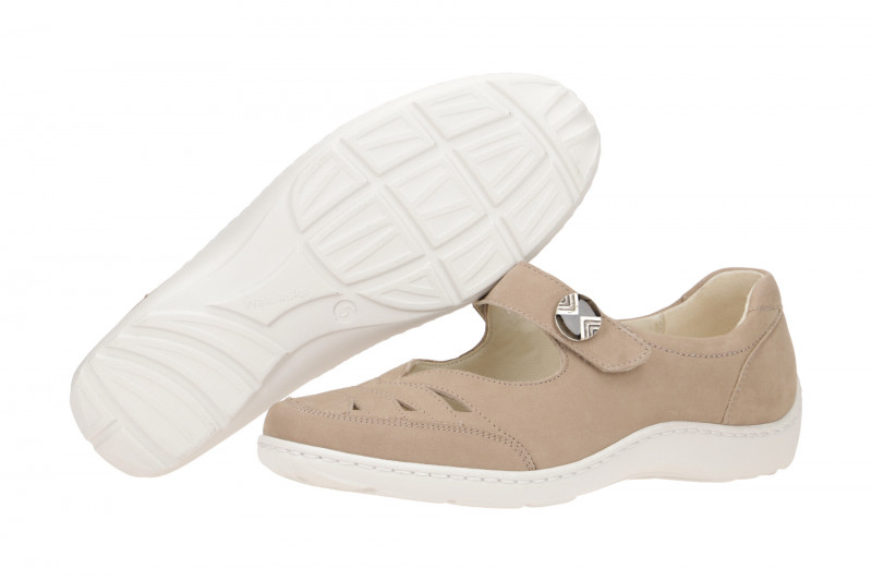 Waldläufer Henni Mary-Jane Schuhe beige mandel 496309