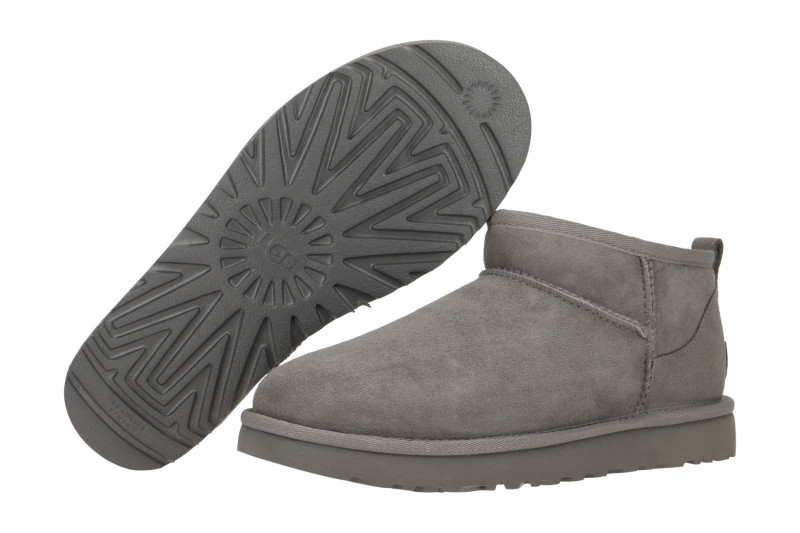 UGG Classic Ultra Mini Stiefel grau