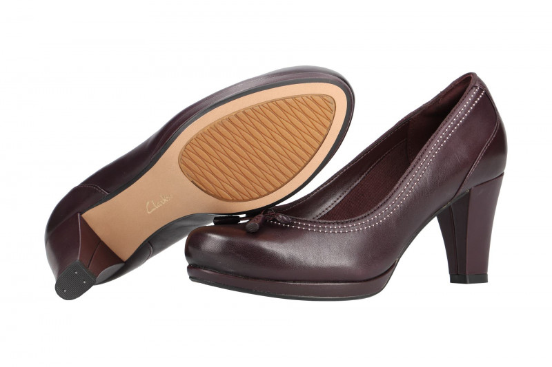 Clarks CHORUS Pumps lila aubergine