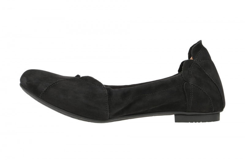 Think Balla Ballerinas Slipper schwarz Nubuck
