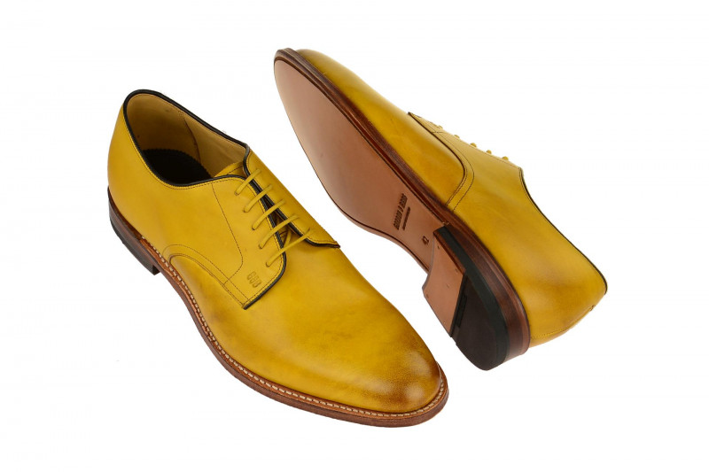 Gordon & Bros Ken Schuhe gelb Rahmengenäht 5150-F