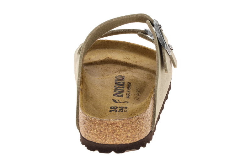 Birkenstock Arizona BS Pantolette grün khaki Normal-Weit UNISEX 1032830